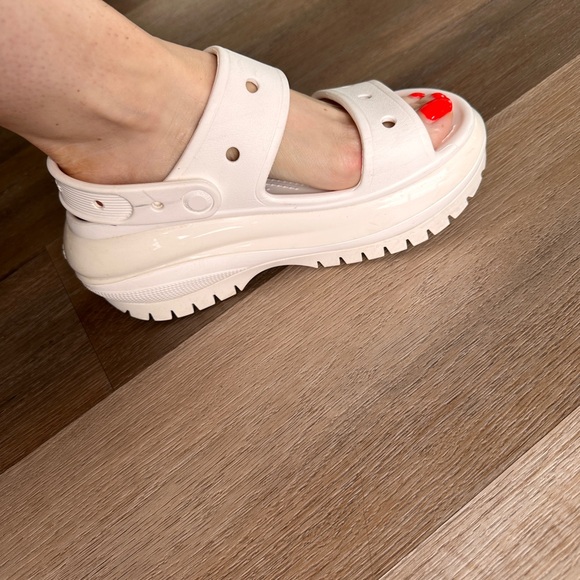MEGA CRUSH SANDAL WHITE SIZE 7 - Picture 3 of 3